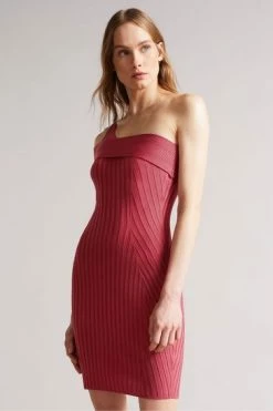 Ted Baker Mid-Pink Ragazza Seam Free Asymmetric Knit Dress 13 Ted Baker Mid-Pink Ragazza Seam Free Asymmetric Knit Dress -tedbaker Shop Online unnamed file 969